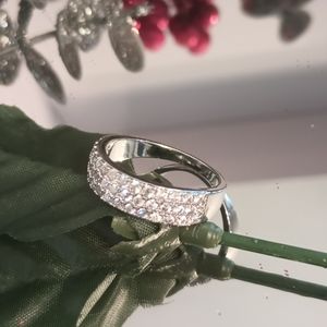 Micro Paved Zircon Ring